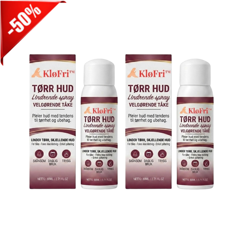 KløFri™ Tørr Hud Spray