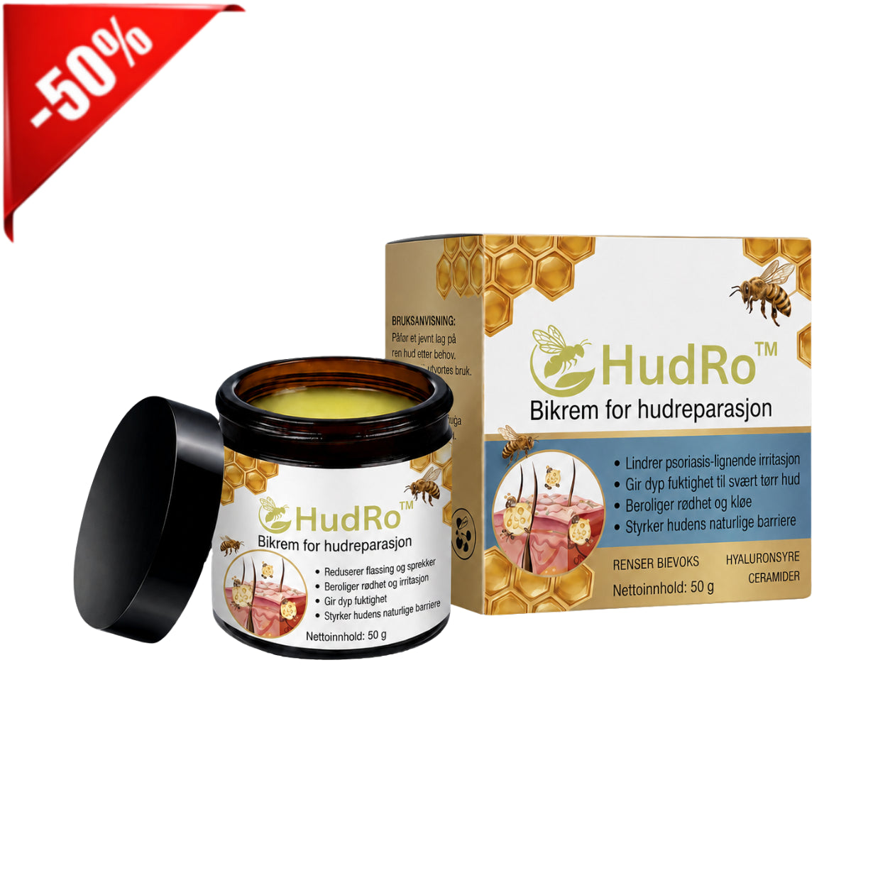 HudRo Reparerende hudkrem