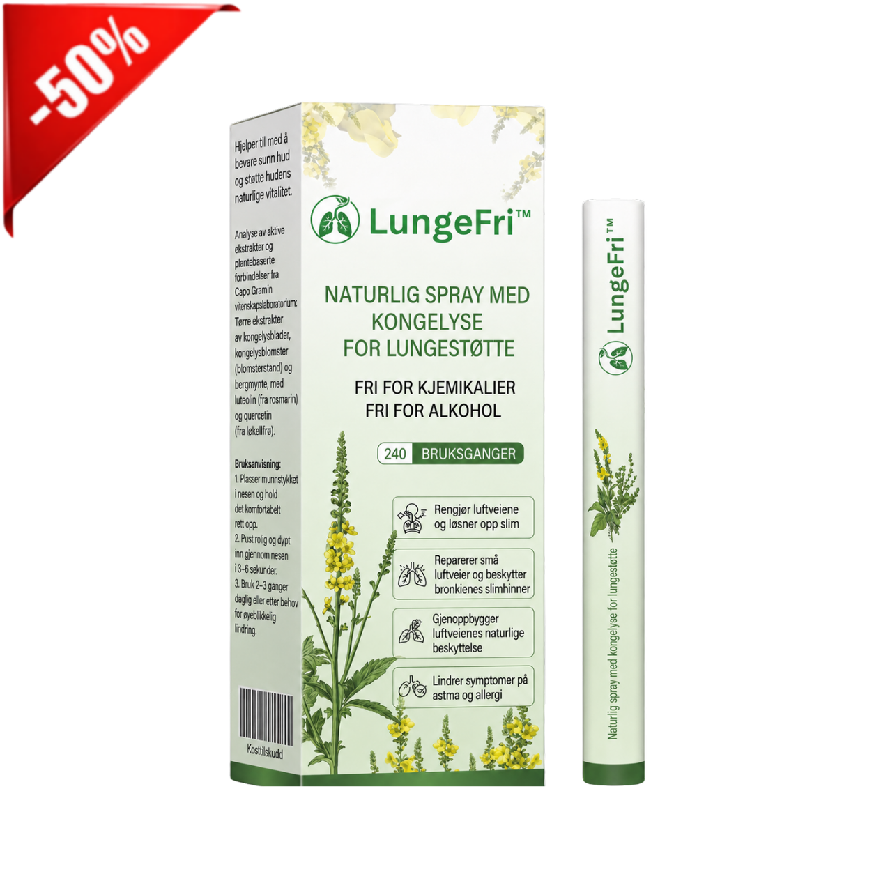 LungeFri Naturlig forstøver