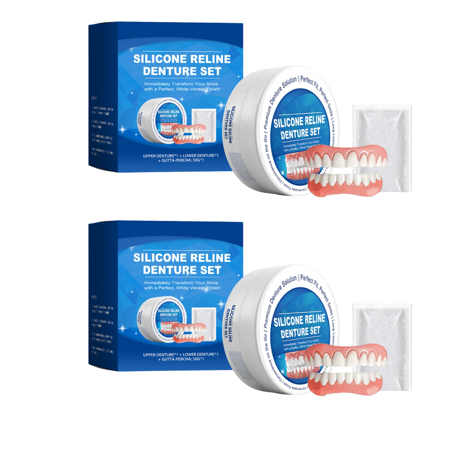 DentiFix Complete kunstgebit-set