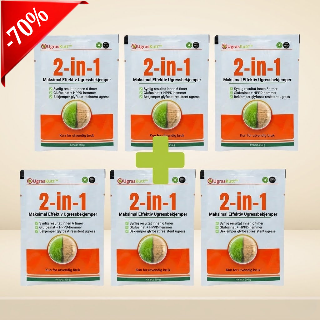 UgrasKutt™ 2-i-1 Max Power ugressfjerner