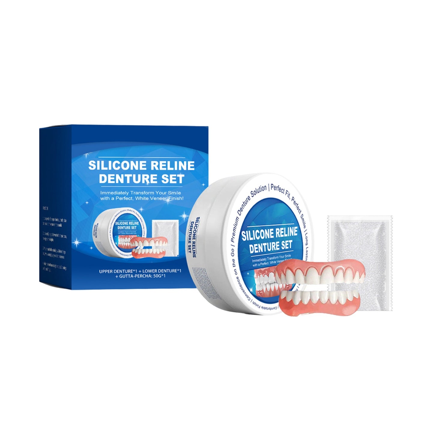 DentiFix Complete kunstgebit-set